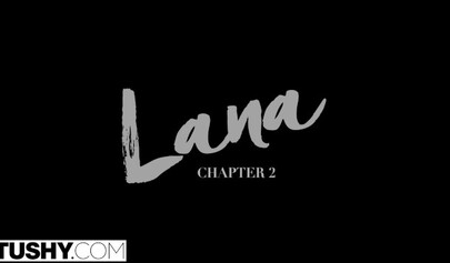 Petite brunette Lana Rhoades experiences her first time anal with a big dick in a doggystyle and cowgirl positions during a passionate threesome