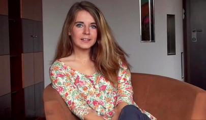 Latvian Tiffany Great's Audition with David Woodman