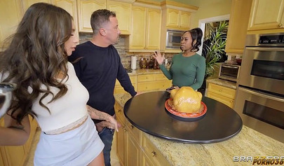 Jessy Jones Gets Her Big Ass Taken Anal in the Kitchen