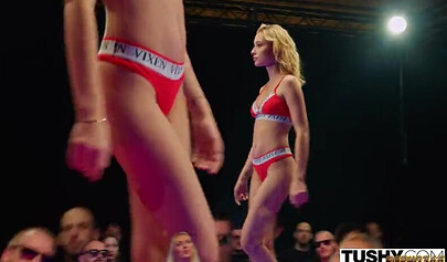 Kelly Collins gets a DP consolation prize after losing a contest.