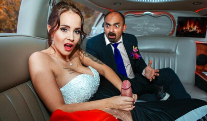 Bride's Big Tits Save the Wedding Day