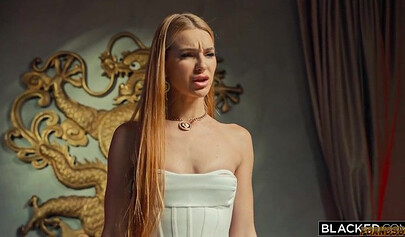 Vanna Bardot's Interracial Sports Bet Leads to Deepthroat Anal Action