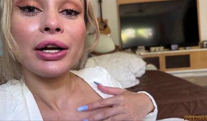 Russian milf’s search for love involves a bj and rough anal sex.