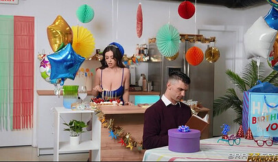 Husband's Brother Joins Chloe Surreal For Anal Fun
