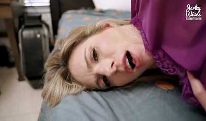 Teasing stepmom seduces me into having anal sex