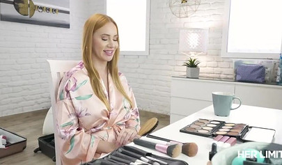 Kinky mom loves getting choked during anal