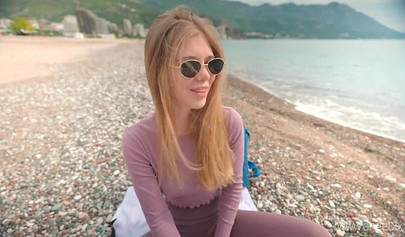 Ex girlfriend Angel visits my apartment and lets me bang her ass