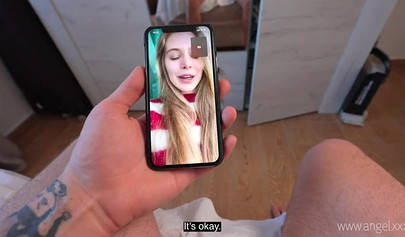 Ex girlfriend Angel visits my apartment and lets me bang her ass