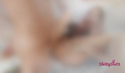 Petite Teen Dominates Tight Little Ass with Big Anal Dildo