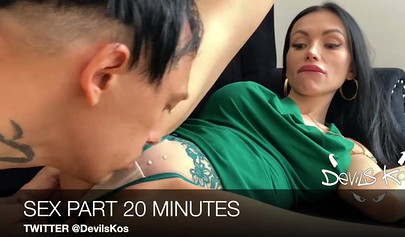 Our lovely date ends with a passionate anal session