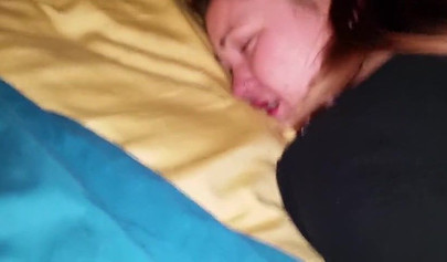 She regretted begging for very rough deep anal