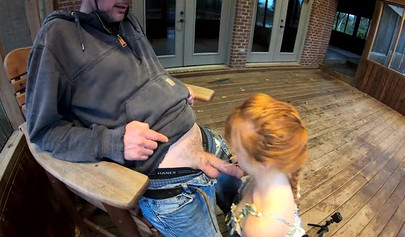 Her big booty can take so much jizz