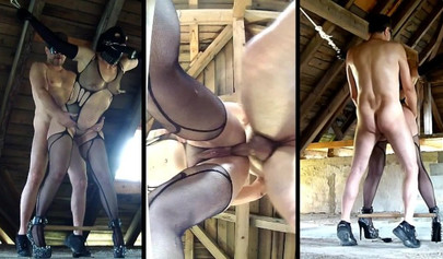 Kinky German couple filmed having anal sex on the hidden camera