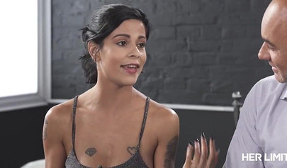 HERLIMIT - Sandra Soul's Casting Couch Turns Rough